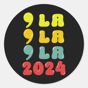 La - Kamala Harris Classic Round Sticker