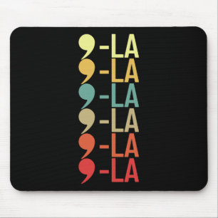 La Kamala Harris President 2024 Vintage Election Mouse Pad