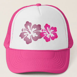 La ketmie pour la plage Girly fleurit le casquette