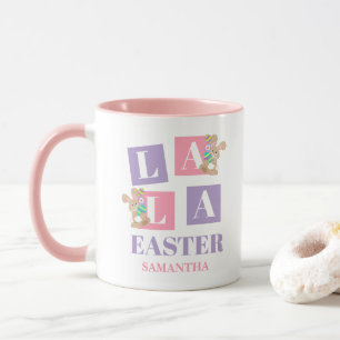 La La Easter Cute Spring Bunny Mug