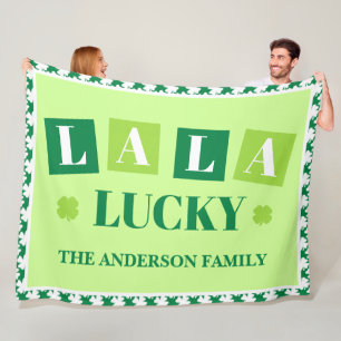 La La Lucky St. Patrick’s Day Blanket