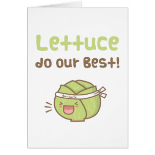 La laitue mignonne de Kawaii font notre meilleur