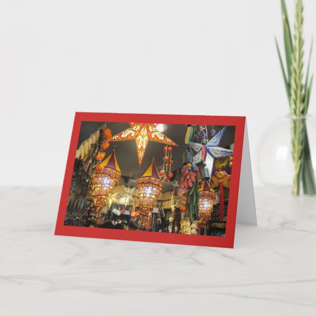 La lampe allume la carte de note (Devant)