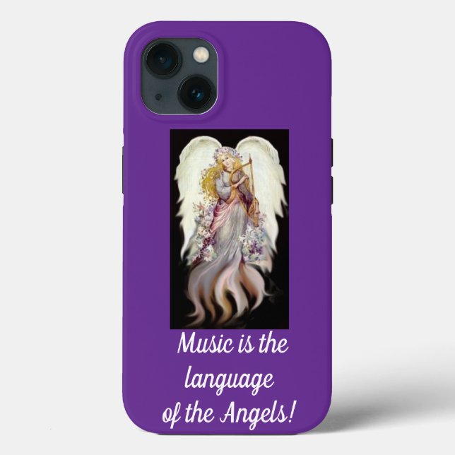 La Langue Des Anges Coque-Mate coque iphone (Verso)