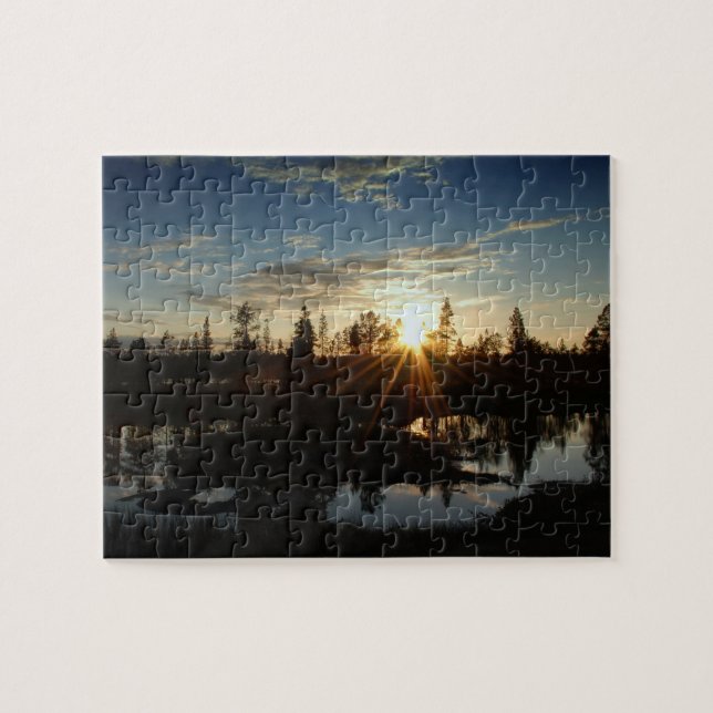 La Laponie en été - puzzle (Horizontal)