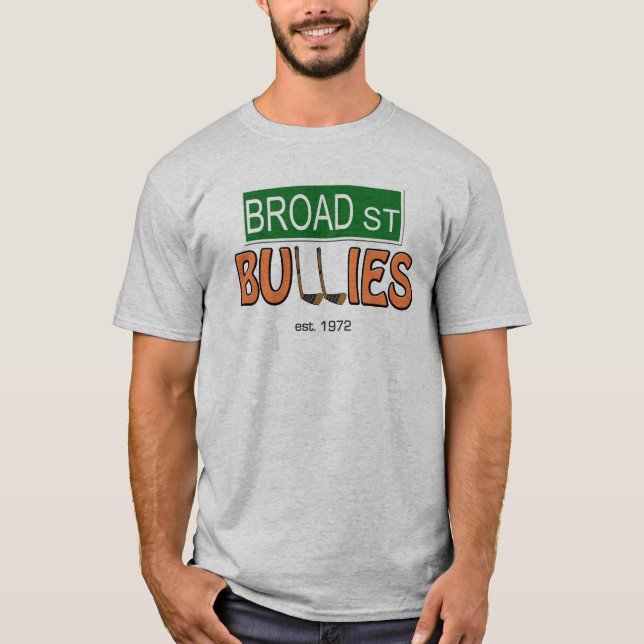 La large rue intimide le T-shirt (Devant)