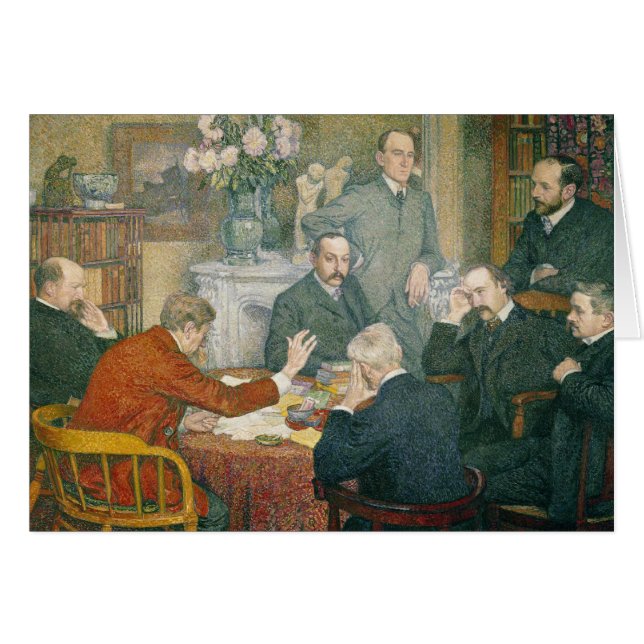 La lecture, 1903 (Devant horizontal)