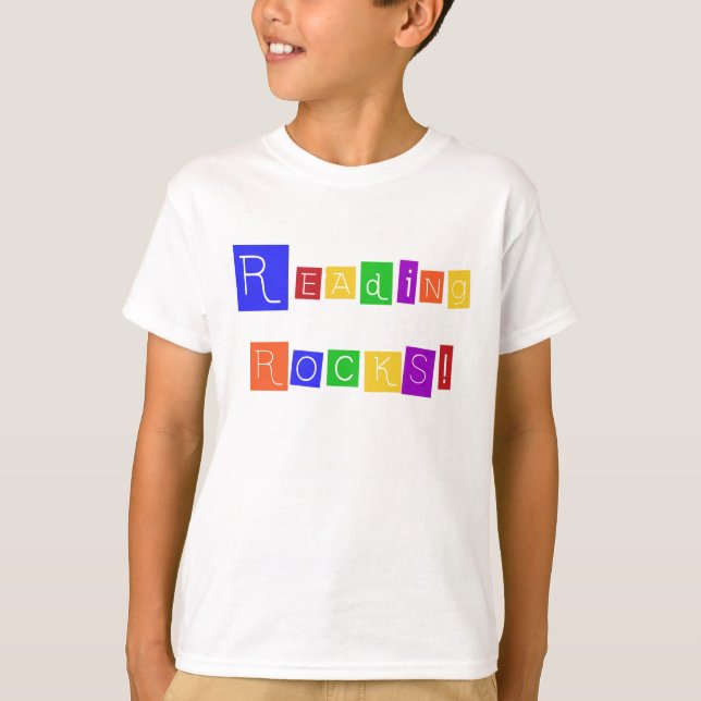 La lecture bascule des T-shirts et des cadeaux (Devant)