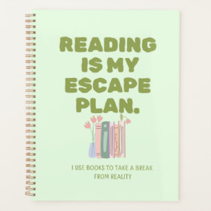 La lecture est mon plan d'évasion - Conception de