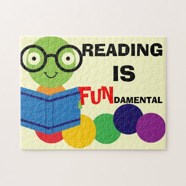 La lecture est puzzle fondamental (Horizontal)
