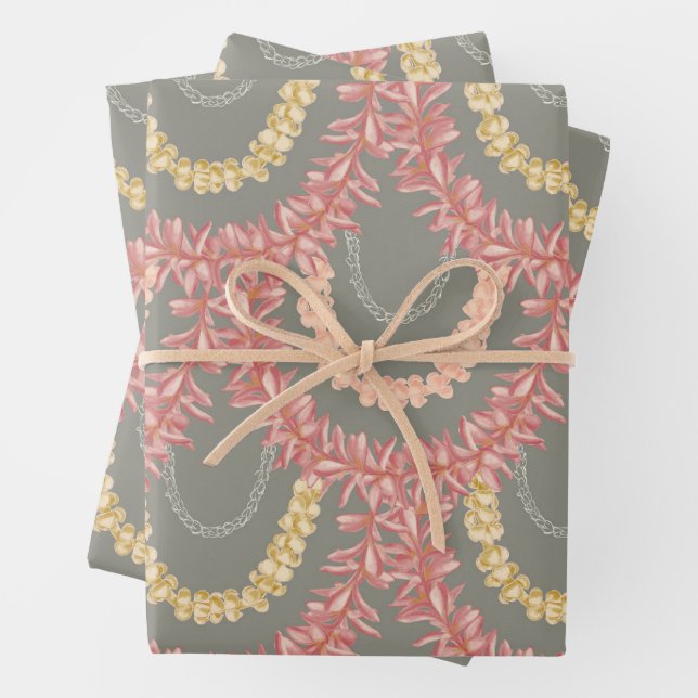 Lā Lei by Wander With Aloha Wrapping Paper Sheet (In situ)