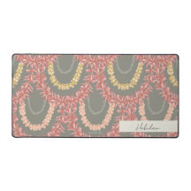Lā Lei Personalized Desk Mat
