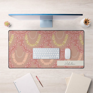 Lā Lei - Plumeria, Mat de bureau personnalisé