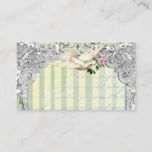 La Lettre D’amour Dove Place Card