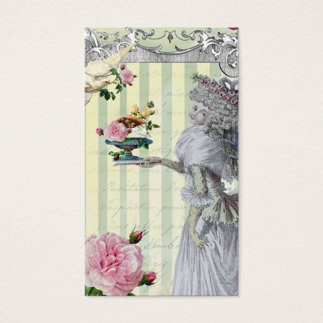 La Lettre D’amour gift tag/swig tag (Front)