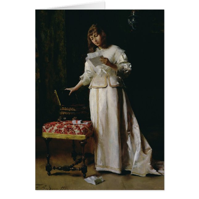 La lettre d'amour (Devant)