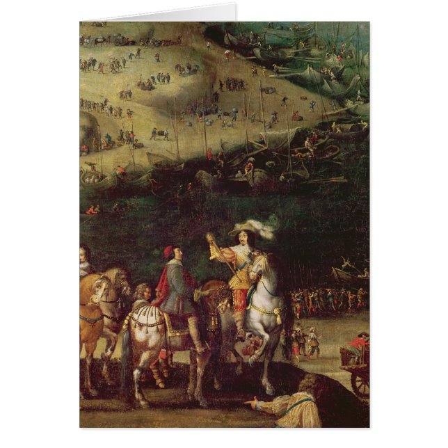 La levée du siège d'Ile de Re (Devant)