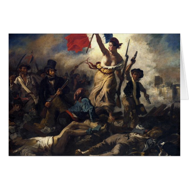 La liberté à la tête du peuple (Devant horizontal)