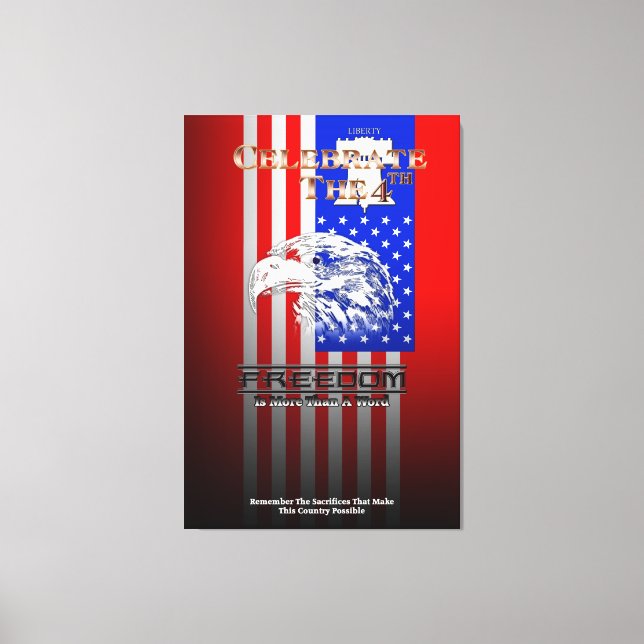 La Liberté Est Plus Qu'Une Toile De Liberté Mot (Recto)