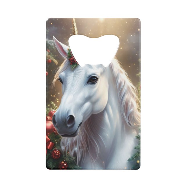 « La Licorne de Noël » (Devant)