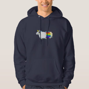 La licorne pète sweat - shirt à capuche