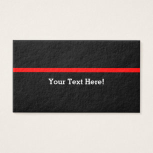 La Ligne Rouge Mince Symbolique Personnalise Cela