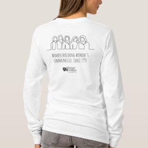 La ligne T-Shirt Dessin des femmes construisant le