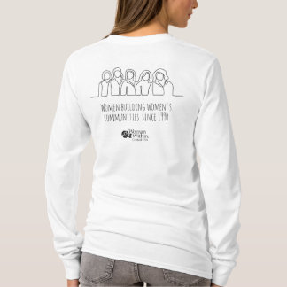 La ligne T-Shirt Dessin des femmes construisant le