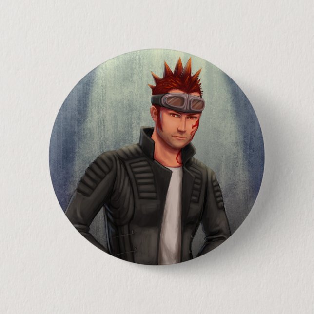 La lignée des dragons : M11 2 Inch Round Button (Front)