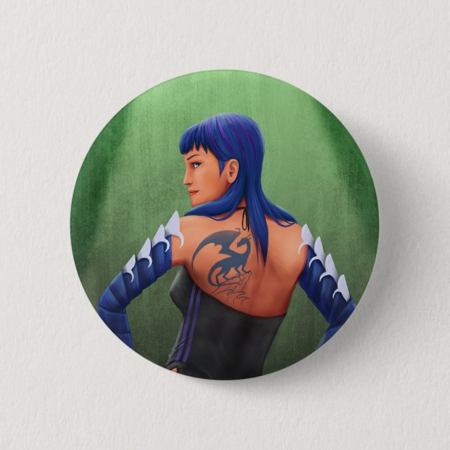 La lignée des dragons : M13 2 Inch Round Button (Front)