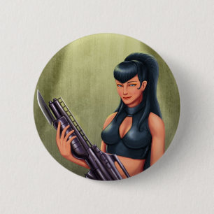 La lignée des dragons : M14 2 Inch Round Button