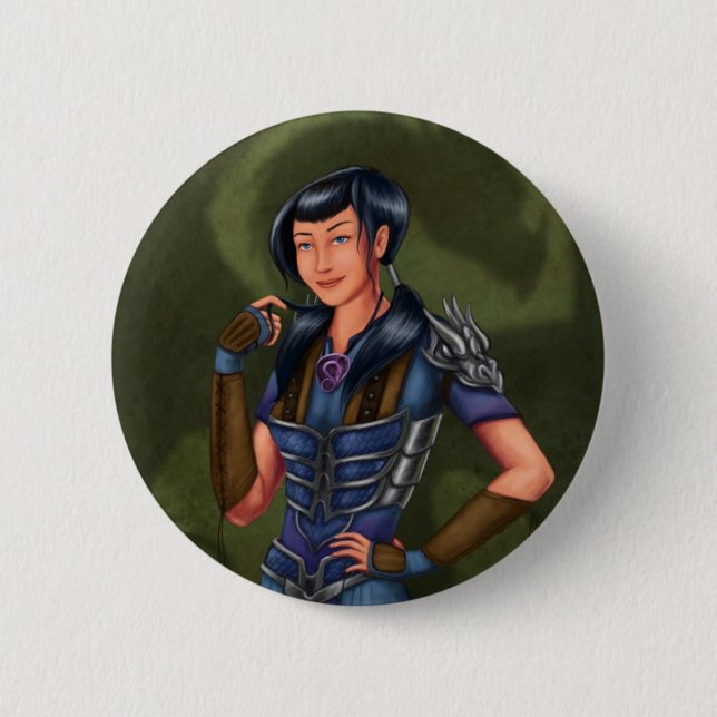 La lignée des dragons : M7 2 Inch Round Button (Front)
