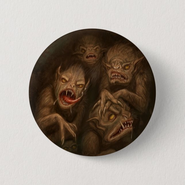 La lignée des dragons : M8 2 Inch Round Button (Front)