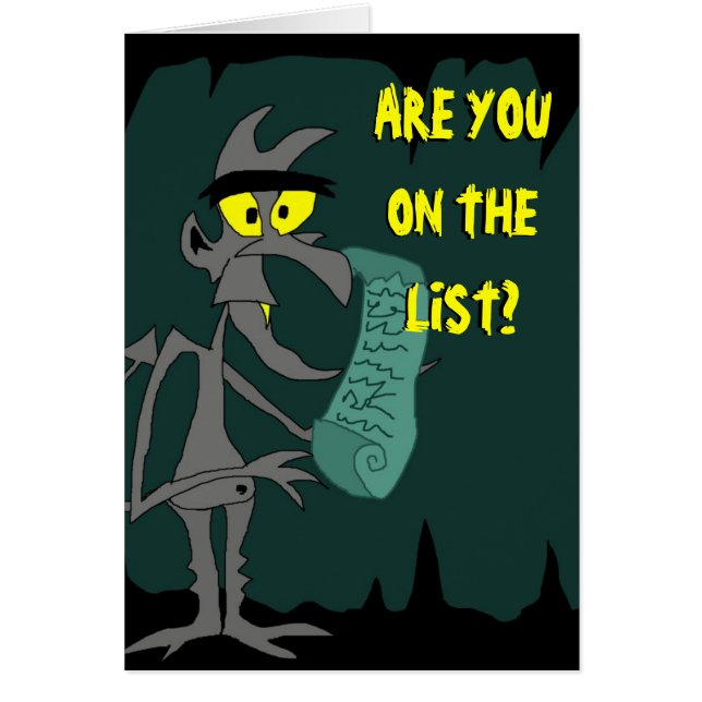 la liste du diable (Devant)