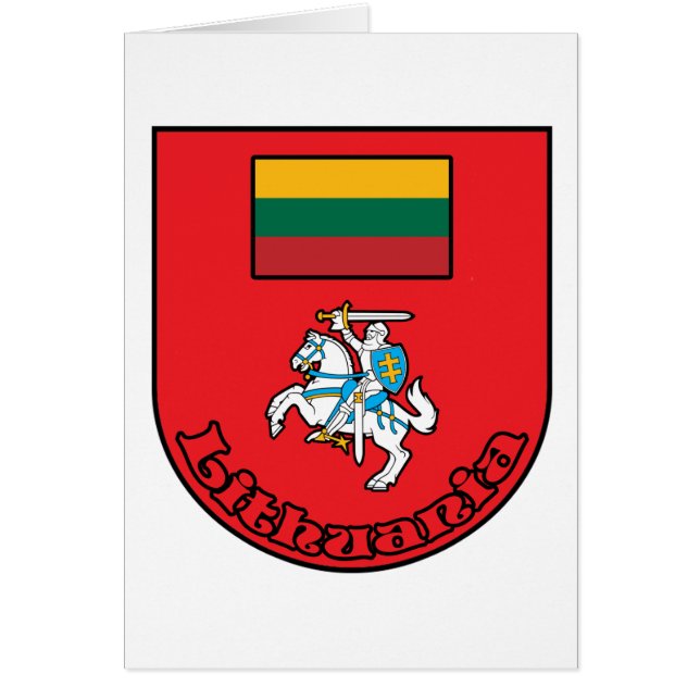 La Lithuanie (Devant)