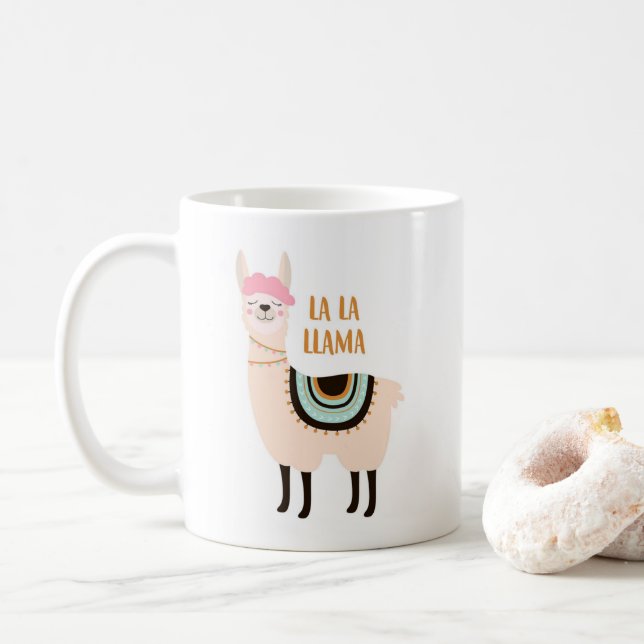 La Llama Mug (Avec donut)