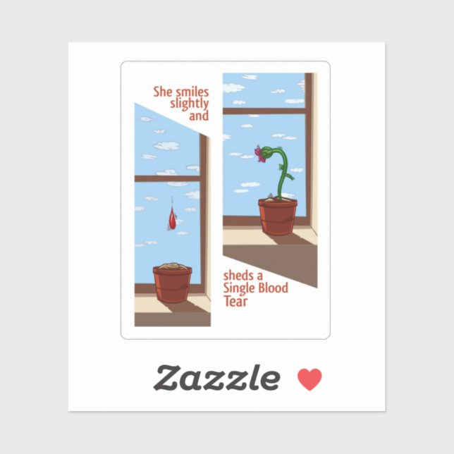 La Llorasangre Sticker - GM Design (Sheet)