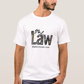 La loi - T-shirt du logo des hommes