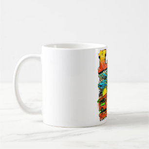 La Los Angeles Traffic Tacos And Terriers Coffee Mug