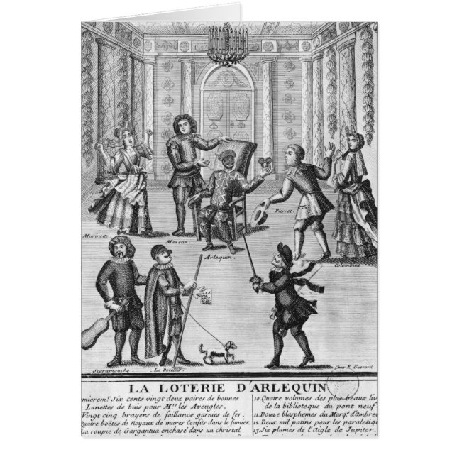 La loterie du harlequin (Devant)