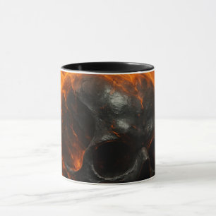 « La loyauté a meilleur goût » – Mug tribal crâne