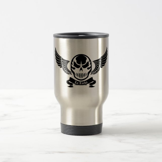 La Lucha 100% coffee travel mug (Center)