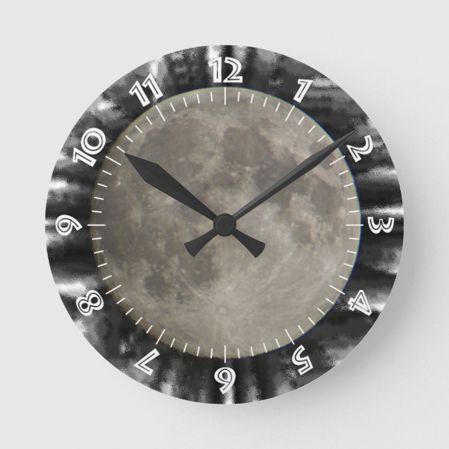 La lune, la lune, la luna, moon horloge the (Recto)