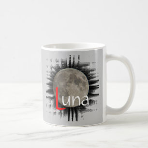 La lune, la lune, la luna, the moon tasse
