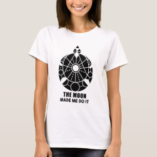 La Lune M'A Fait Le Faire T-shirt Géométrique