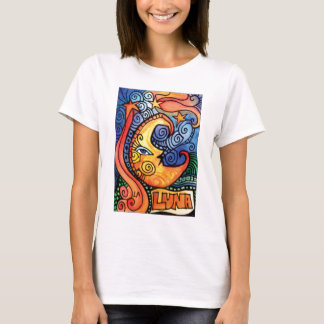 La Lune / The Moon Loteria Card Design T-Shirt