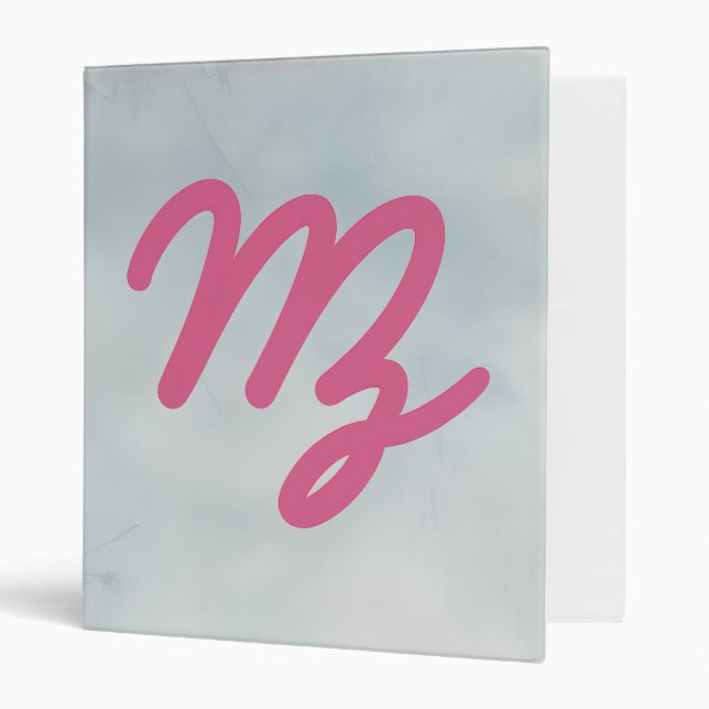 La Macuca Logo stone watercolour binder (Front/Inside)