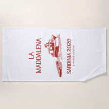 La Maddalena 2026 Limited Edition Beach Towel