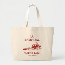 La Maddalena Canvas Tote Bag - Luxury Resort