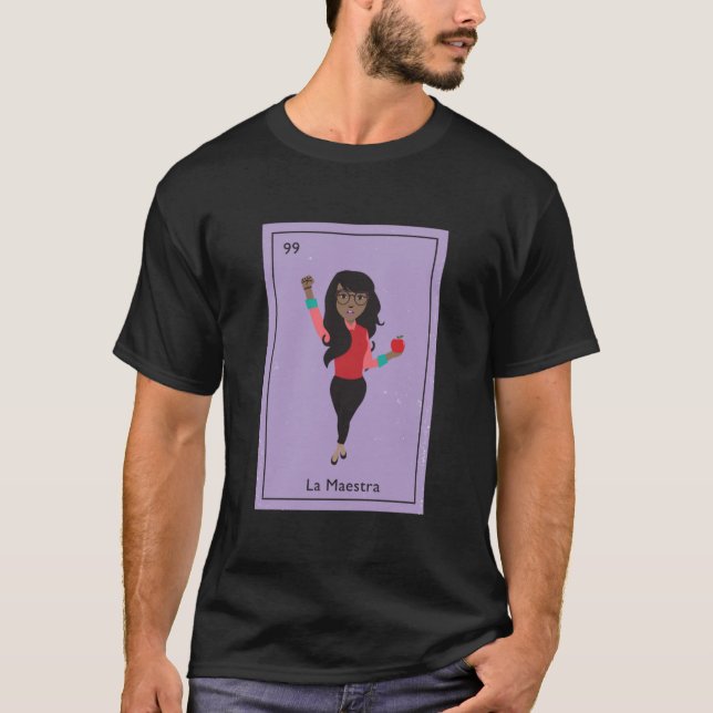 La Maestra No Logo T-Shirt (Front)